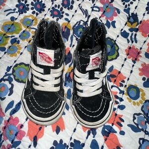 Vans Toddler Black High-Top Sneakers